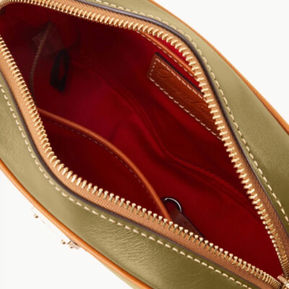 Dooney & Bourke Wexford Leather Camera Crossbody Olive - Picture 12 of 13